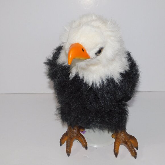 14" Plush Realistic Bald Eagle Golf Club Driver HeadCover JP Lann - Picture 1 of 5